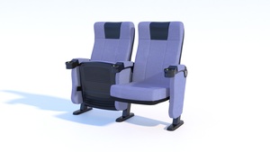 Silla de Cine Moderna y Profesional Diseñada para Salas de Cine Comerciales, Estructura de Acero Resistente, Fácil Mantenimiento, EVOSEATING EVO5604T - Product Image 4