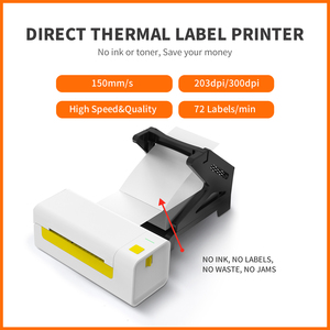 Impresora de etiquetas térmicas <span class=keywords><strong>stickermaker</strong></span> para logística Soporte USB/Bluetooth impresora de etiquetas de envío de impresión inalámbrica - Product Image 3