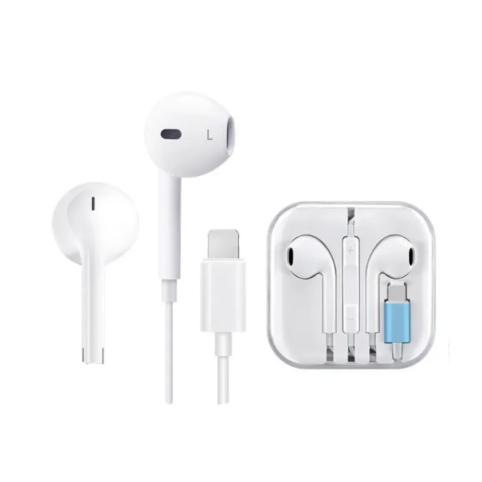 Usb C Couteur Ecouteur a Fil Hand Free Type C with Mic Hands Free Earphone Headphone Wired Type C Earphone White In-ear Dynamic