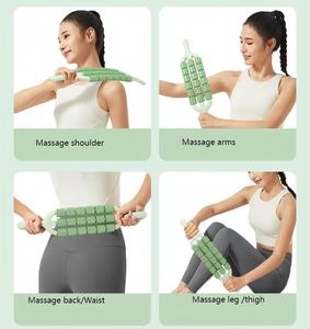 Palo de masaje rodante 3D, 18 piezas, forma curva, todo el cuerpo, rodillo de liberación miofascial, palo de 3 rangos - Product Image 6