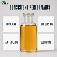 Cocamide DEA CDEA 6501 Agent épaississant et moussant de qualité cosmétique, tensioactif CAS 68603-42-9 pour shampoing, gel douche et détergent