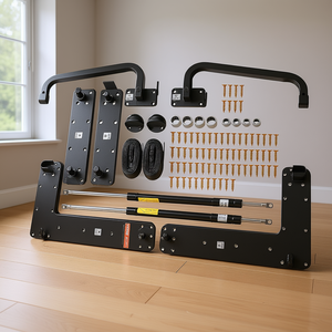 Kit de bricolage pour lit escamotable Queen Murphy, quincaillerie murale pliante en acier, conception mécanique fonctionnelle - Product Image 2