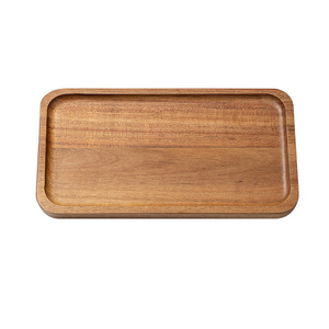 Giapponese moderno lucido <span class=keywords><strong>in</strong></span> <span class=keywords><strong>legno</strong></span> di Acacia <span class=keywords><strong>vassoio</strong></span> da tè <span class=keywords><strong>rettangolare</strong></span> sottobicchiere per la casa caffetteria usa e getta torta di frutta <span class=keywords><strong>vassoio</strong></span> per feste - Product Image 2