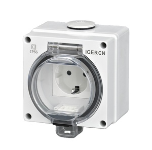 <span class=keywords><strong>Prise</strong></span> murale étanche IP66 250V 16A pour <span class=keywords><strong>jardin</strong></span>, extérieur, <span class=keywords><strong>prise</strong></span> <span class=keywords><strong>de</strong></span> <span class=keywords><strong>courant</strong></span> étanche compatible avec le réseau NFC - Product Image 2
