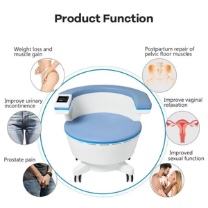 Chaise magnétique EMS pour la thérapie du plancher pelvien, l'incontinence urinaire et la récupération post-partum, stimulation musculaire - Product Image 1