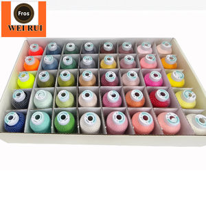 Kit de <span class=keywords><strong>fil</strong></span> pour machine à broder en polyester Simthread <span class=keywords><strong>Madeira</strong></span> 40 couleurs 40 poids compatible avec la <span class=keywords><strong>broderie</strong></span> Brother Babylock Janome - Product Image 1