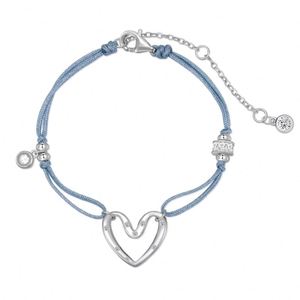 Dylam Unique Personalized S925 Silver Weaving Rope Link Chain Adjustable Length <b>Bracelet</b> 5A Zirconia <b>Infinity</b> Love <b>Bracelets</b> - Product Image 1