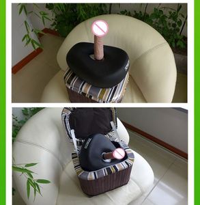 مقعد للسيدات هزاز بوسادة دفع آلة قضيب اصطناعي للنساء مقعد دراجة هائل واقعي - Product Image 6