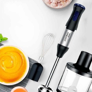 1000W 4 1 Multifunctional 5-Speed Hand Blender Electric Mixer Juicer <b>Egg</b> Beater Meat Grinder Baby Food Mixing Bowl - Product Image 4