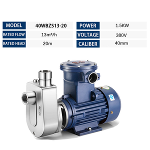 QY Sin fugas WBZS 304 SS Bomba a prueba de explosiones para líquidos inflamables - Product Image 2