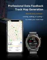 Reloj Inteligente 2026 con GPS, Resistente al Agua 5 ATM, Asistente de Voz con IA, Monitor de Actividad Física, Monitor de Frecuencia Cardíaca, para Hacer y Contestar Llamadas