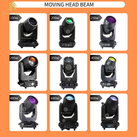 Potente EQUIPO DE DJ de control DMX interior con cabezal móvil de luz Sharpy de 480W para Night Club Bar