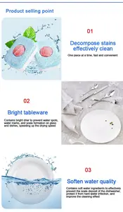 Groothandel Oem Odm Keuken Wassen Gerechten Automatische Wasmiddel Vaatwasser Tabletten