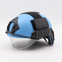 Casque multifonction industriel Casque de protection tactique Casque de combat Apportez vos propres lunettes Sécurité Équitation Sport