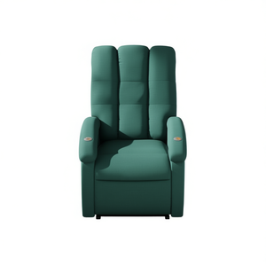 Fauteuil de massage inclinable vert foncé, pour usage domestique, avec prise électrique 110-240v - Product Image 1