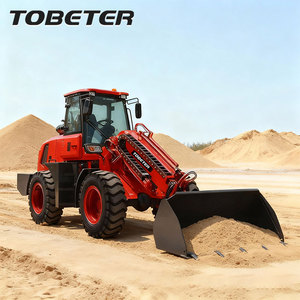 Mini chargeuse sur pneus télescopique de qualité professionnelle TOBETER TL2000 pour la rénovation de bâtiments historiques Chargeur de nettoyage de débris - Product Image 6