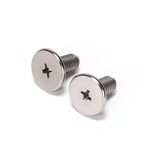 304 Stainless Steel <b>Flat</b> Head Phillips <b>Screws</b> Metric Standard Thread Grade B Level 4.8 For Construction Industry - Product Image 1