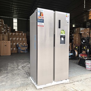 Réfrigérateur à <span class=keywords><strong>portes</strong></span> françaises électriques de bonne qualité, congélation rapide latérale, capacité <span class=keywords><strong>600L</strong></span>+, classe d'efficacité énergétique, pour usage domestique et hôtelier - Product Image 4