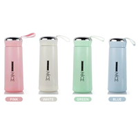 Bouteille d'Eau en Verre, Bouteille Thermos en Verre à Vide de 400ml (13oz) - Vente en Gros Usine