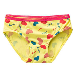 Venditore caldo biancheria intima per bambini per bambine intimo in cotone solido comodo cartone animato traspirante boxer per bambine - Product Image 5