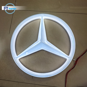 Insegna LED 3D Personalizzata per Auto con Finitura Cromata Metallica, Luce <span class=keywords><strong>in</strong></span> Acrilico per Concessionarie Auto e <span class=keywords><strong>Pubblicità</strong></span> Esterna - Product Image 2