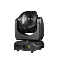 Projecteur de scène LED RGBW 8x10W Magic Ball Beam Strobe Laser 3-en-1 à tête mobile rotative infinie DMX512 pour DJ, soirées, KTV, discothèques