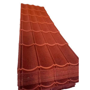 CONSTRUISEZ de nouveaux matériaux de feuille de toiture de taille longue Dachziegel Tejas Tuile Toiture tuile en métal enduite de pierre pour l'application d'hôtel - Product Image 5