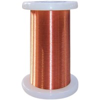 Cable de Cobre Esmaltado con Recubrimiento Autoadhesivo C10100 AWG30 Clase 130 IEC60317 para Bobina de Voz de Altavoz, Decoración de Paredes Exteriores