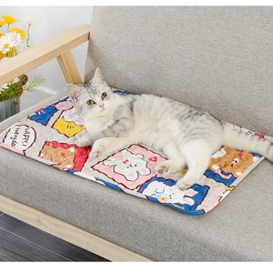 Tapis de couchage pour animaux de compagnie, chien, chat, dessin animé, doux, résistant à l'humidité, résistant à la chaleur, toutes saisons, universel - Product Image 3