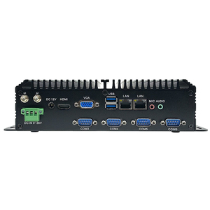 Mini PC Industrial sin Ventilador Core de 6ª y 7ª Generación I3 I5 I7, 6COM-2LAN-6USB GPIO, 9~36V, DDR3 8GB, 512GB HD, VGA, Enchufes UK/US/EU - Product Image 4