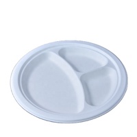 Boîte à lunch biodégradable écologique pâte à emporter canne à sucre bagasse assiette en papier et bol conteneur pour l'emballage des aliments