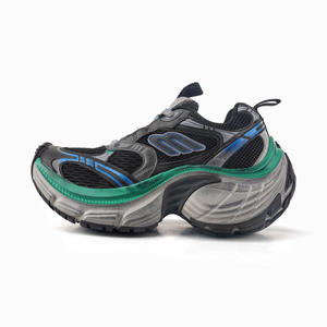 Super Fire Putian High Version Paris 10XL Retro Old Daddy Chaussures à lacets Hommes Femmes Semelle épaisse Respirant Hiver - Product Image 5