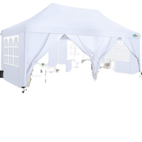 Nouvelle Arrivée 2026 Tente Pliante 3x3 3x6 Tente de Camping Extérieur Pop-Up 10x10 10x20 avec Parois Latérales