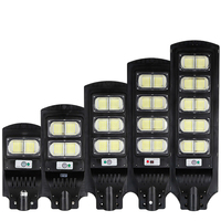 Lampe solaire étanche en ABS avec capteur de mouvement, lampe LED solaire pour rue, capteur de mouvement, éclairage solaire extérieur