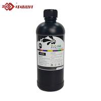 Tinta Cetak UV LED Fleksibel CMYKWV Berkualitas Tinggi Tinta UV Lembut I3200 1000ml