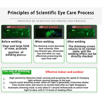 Sécurité des cellules solaires Anti-éblouissement lunettes lunettes Auto assombrissement lunettes de soudage Protection des yeux soudeur lunettes
