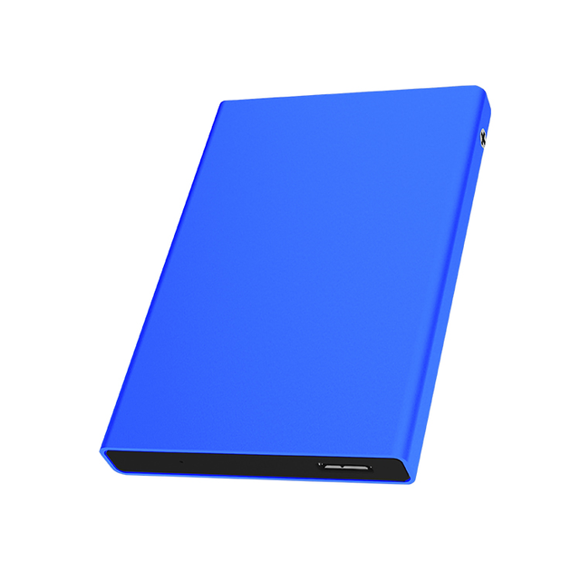 2.5" External Hard Drive Enclosure Sata To Usb 2.0 Tool-free For 2.5 Inch Ssd & Hdd 9.5mm 7mm External Hard Drive Case