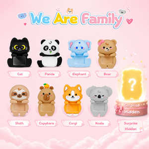 Figurines décoratives miniatures d'animaux mignons pour téléphone, décor d'angle de téléphone Capybara, accessoires de coque de téléphone Kawaii pour femmes et filles, cadeau - Product Image 4