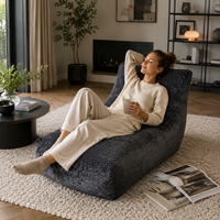 Sofá Modular en Forma de L, Personalizable, de Esponja, sin Estructura, con Tela, Tipo Nube, Reclinable, Convertible en Cama, para Hoteles