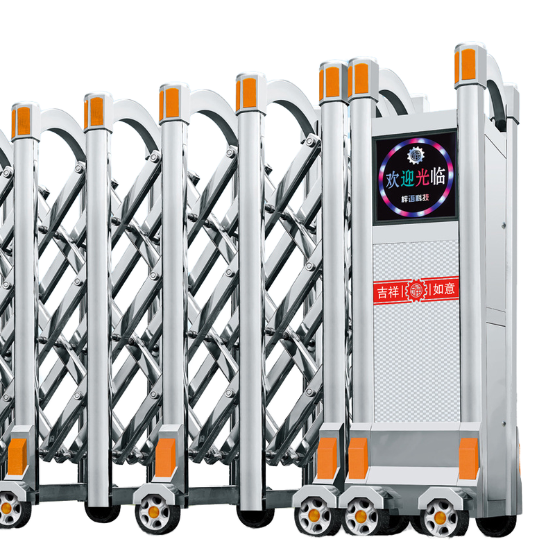 Automatic Stainless Steel Retractable Door School