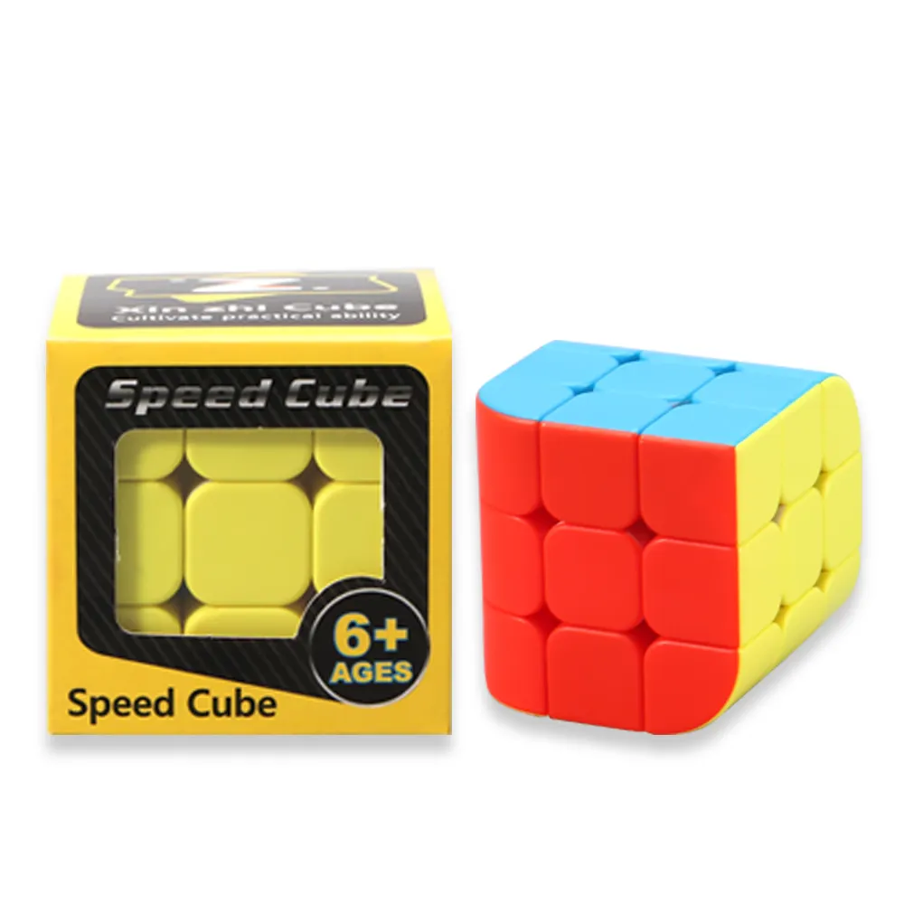 Hot-selling Infinite Magic Cube Toys Custom Magic Cube 3*3 Stickerless Smoothy Surface Magic Cubes