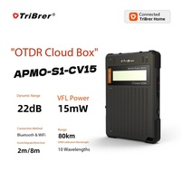 Réflectomètre optique à domaine temporel TriBrer Original APMO-S1-CV15 OTDR Cloud Box 1550nm Actif 22dB avec VFL intégré et OLS Power Meter