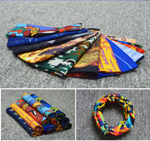 Warm Head <b>Magic</b> Scarf Seamless Tube <b>Hair</b> Scarf Print Polyester Fashion Acceptable Logo Customize Customized Color Men Opp Bag - Product Image 2