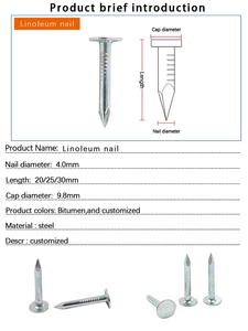 Clous à tête large galvanisés <span class=keywords><strong>pour</strong></span> toiture, clous <span class=keywords><strong>pour</strong></span> panneaux isolants de construction - Product Image 2