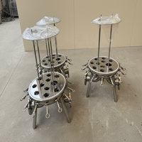 Boîtier de filtre à cartouche en acier inoxydable de qualité alimentaire SS304, résistant à la corrosion, 2000 L/heure, garantie 1 an pour usage industriel