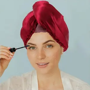 Lụa Sợi Nhỏ Tóc Khăn Bọc Cho Phụ Nữ Tóc Khăn Cho Siêu Thấm Nhanh Chóng Khô Tóc Turban