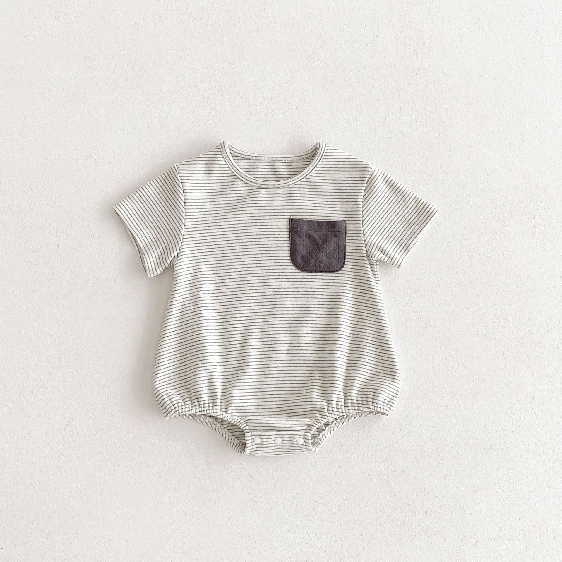 Black and white rompers