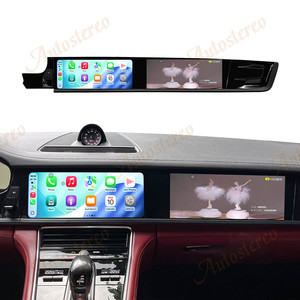 Système multimédia Android à double écran pour Porsche Panamera 2017-2023, autoradio, lecteur multimédia, Carplay, GPS, écran d'affichage du copilote - Product Image 5