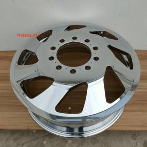 22X8.25<span class=keywords><strong>ล้อ</strong></span><span class=keywords><strong>แม็</strong></span><span class=keywords><strong>ก</strong></span>อะลูมิเนียมขัดเงารถบรรทุ<span class=keywords><strong>ก</strong></span>24x8.25 26x8.25<span class=keywords><strong>ขอบ</strong></span>ล้อสองด้านสำหรับรถฟอร์ด F350 F-150 2500 F450 - Product Image 3