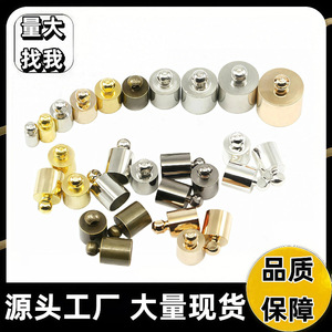 Hebillas de peso para joyería, redondas, chapadas en cobre, oro y plata, para la fabricación de pulseras - Product Image 4